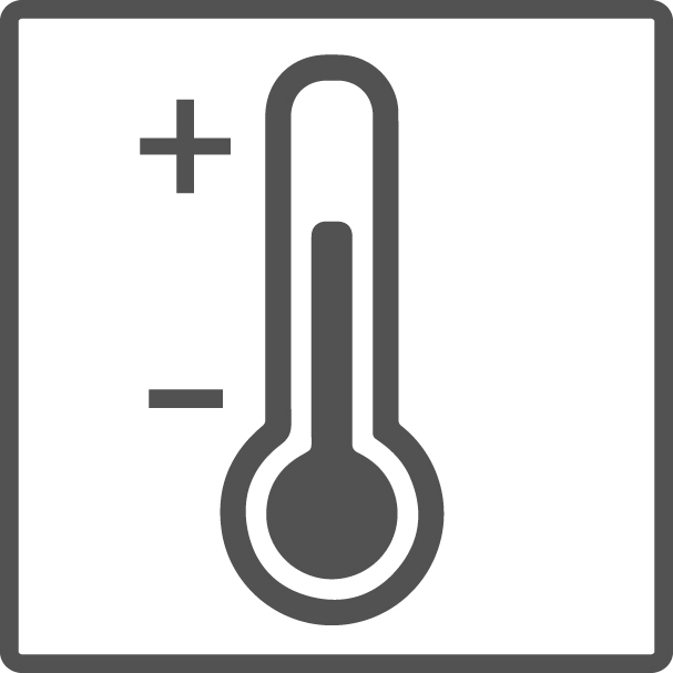 Graveeritud Roostevaba Teras sildid Temperatuur