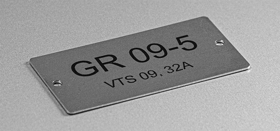 Kohandatud graveeritud roostevabast terasest sildid