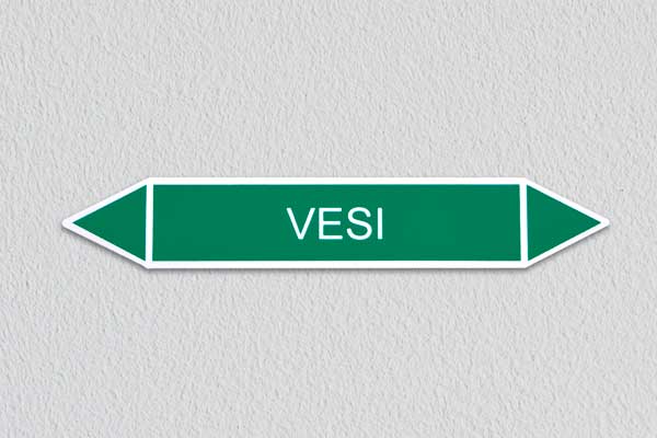 Kleebis roheline toru vesi