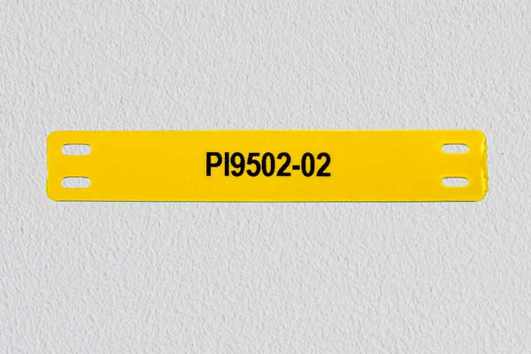 Kaablisildid kollane/must